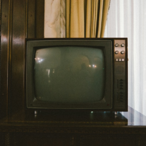 Brown TV Shower